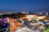 예술의전당 바닥분수 야경사진(00007)