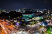 예술의전당 바닥분수 야경사진(00011)