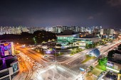 예술의전당 바닥분수 야경사진(00013)
