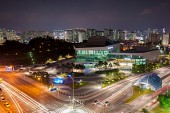 예술의전당 바닥분수 야경사진(00014)