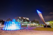 예술의전당 바닥분수 야경사진(00018)