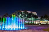 예술의전당 바닥분수 야경사진(00019)